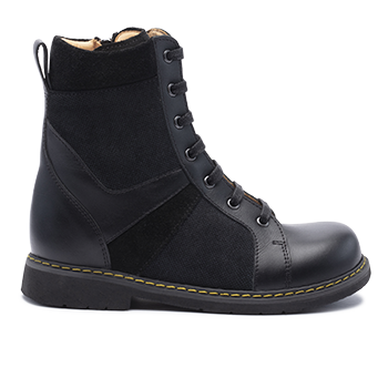 006 Black leather