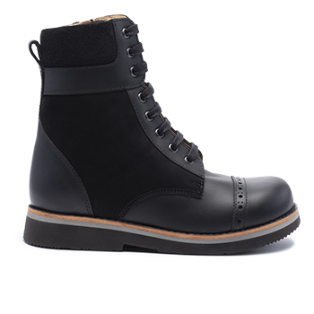 012 Black leather