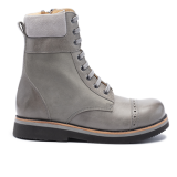 013 Grey leather