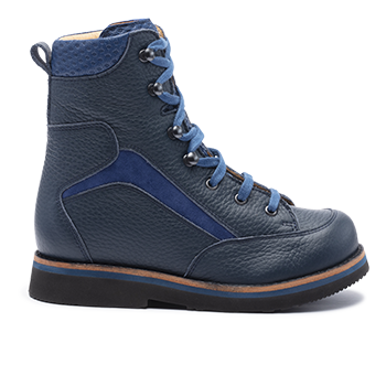 019 Navy grain leather