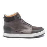 040 Grey grain leather