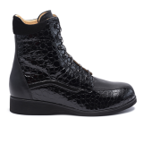 053 Black fantasy leather