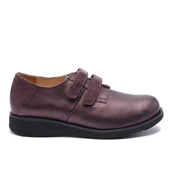 093 Bordeaux shinny leather