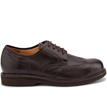 L1674 leather dark brown