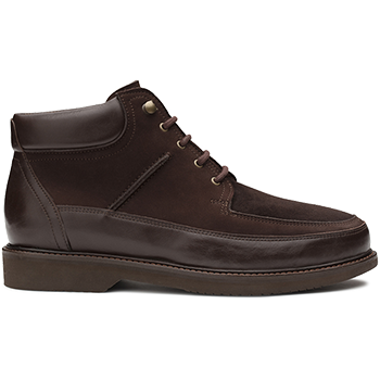 L1604/N1604 leather dark brown combi