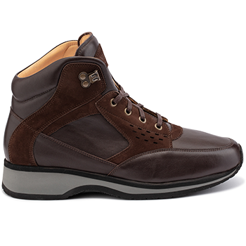 L1674/X864/N1604 leather dark brown combi