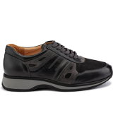 L1602/X860 leather black/grey combi