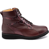 L1605/X1504 fantasy leather bordeaux combi