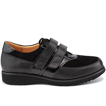 E20278/X872 fantasy leather black combi