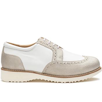 Y1620/X1851 leather white/silver combi
