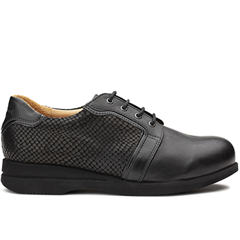 X852/L1602 fantasy leather black combi