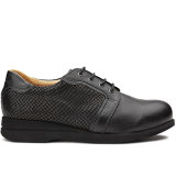 X852/L1602 fantasy leather black combi