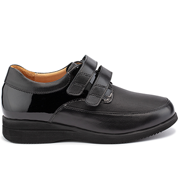 L1602/X852/S602 patent leather black combi