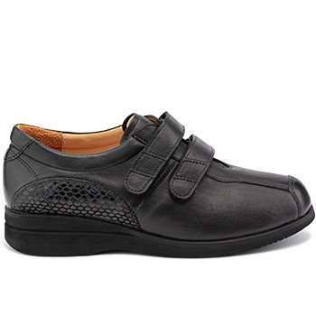 E20278/X852 fantasy leather black combi