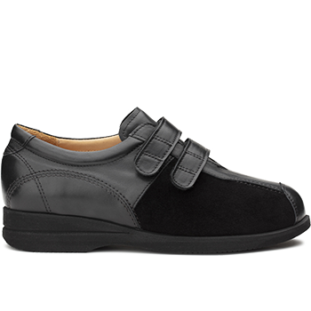 L1602/X872 leather black combi
