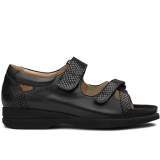 L1602/S1662 fantasy leather black combi