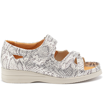 Y2004/Y2004 fantasy lizzard leather silver