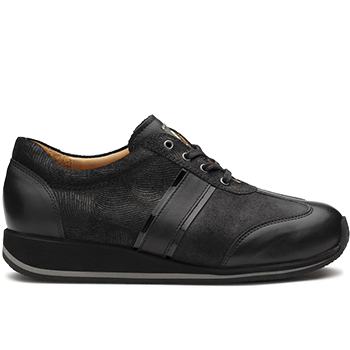 L1602/X860 fantasy leather black combi
