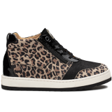 Y1874/X860 leopard leather black combi