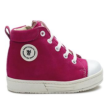 L1601/P496 suede fuchsia combi