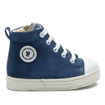 L1601/P497 suede blue combi