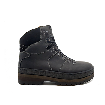 WP592 Black Waterproof Wax Leather