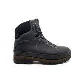 WP592 Black Waterproof Wax Leather