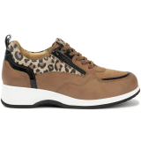 7041.3.303 Leather Cognac/Leopard Beige Combi