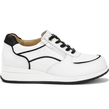 7043.2.101 Leather White Combi