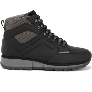 Sierra Man - 7729.0.000 Water Resistant Leather Black/Grey Combi