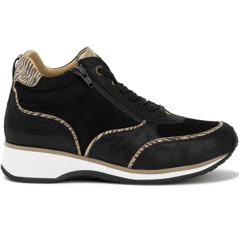 7236.1.040 Leather Black/Zebra Beige Combi