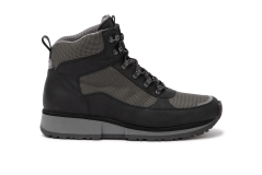 7237.0.088 Water Resistant Leather Black/Grey Combi