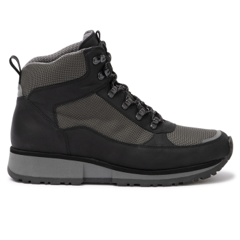 Atlas Woman - 7237.0.088 Water Resistant Leather Black/Grey Combi