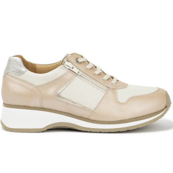 7031.2.646.1 Leather Rose/Off-White Combi