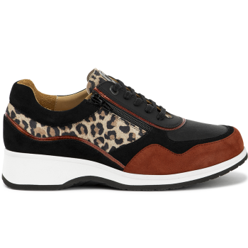 7037.2.900 Suede Mix Combi/Leopard Beige