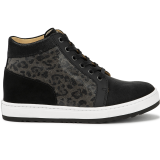 7239.3.000.2 Leather Black/Leopard Grey Combi