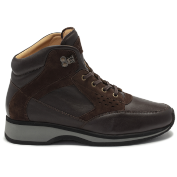 7717.2.333.1 Leather Dark Brown Combi