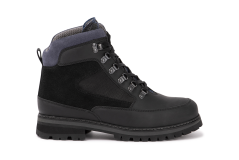 7734.0.020 Water Resistant Leather Black/Navy Combi