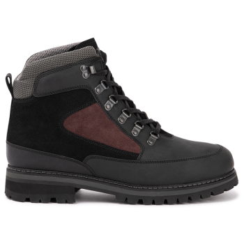 Andes - 7734.0.009 Water Resistant Leather Black/Burgundy Combi