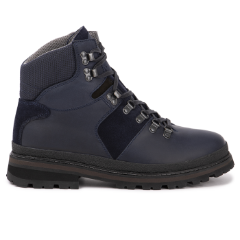 Canyon - 7242.0.222 Water Resistant Leather Navy Combi