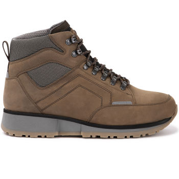 7244.0.330 Water Resistant Leather Brown/Grey  Combi