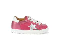 420121.616 Leather Fucshia/Silver Combi