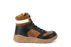 531684.030 Wax Leather Black Combi