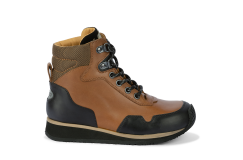 531694.030 Wax Leather Black/Brown Combi