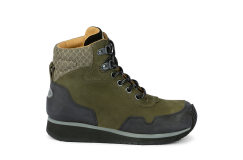 531694.070.1 Wax leather Black/Green Combi