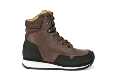 531695.030 Rubber Black/Wax Leather Brown Combi